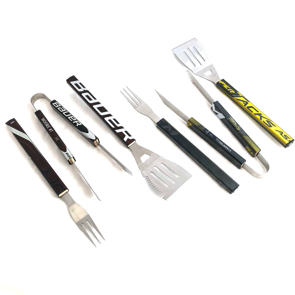 Premium Hockey Stick BBQ Set